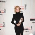 Léa Drucker gagnante aux César 2019 le 22 février à Paris