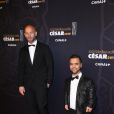 Franck Gastambide et Anouar Toubali sur le tapis rouge des César 2019 le 22 février à Paris