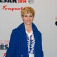 Cécile de France sur le tapis rouge des César 2019 le 22 février à Paris