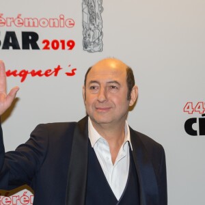 Kad Merad sur le tapis rouge des César 2019 le 22 février à Paris