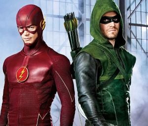 Arrow : la série annulée, Grant Gustin (The Flash) rend hommage à Stephen Amell