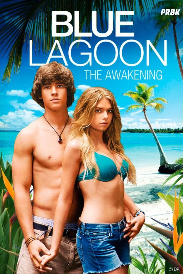 Indiana Evans et Brenton Thwaites dans Blue Lagoon