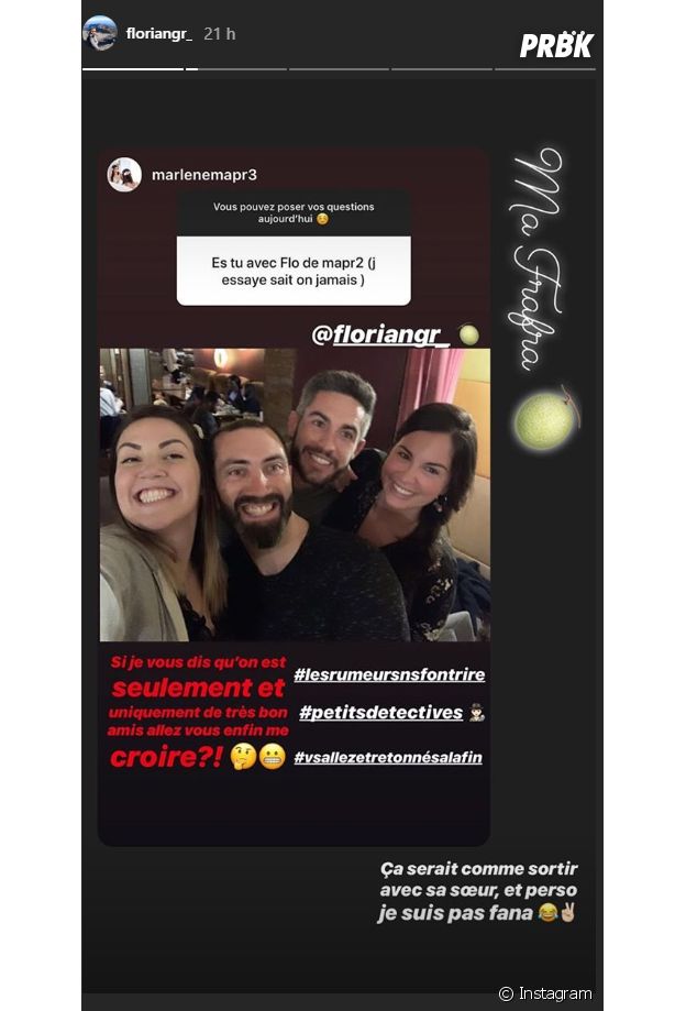 Florian (Mariés au premier regard 2) de nouveau en couple après Emma... mais pas avec Marlène !