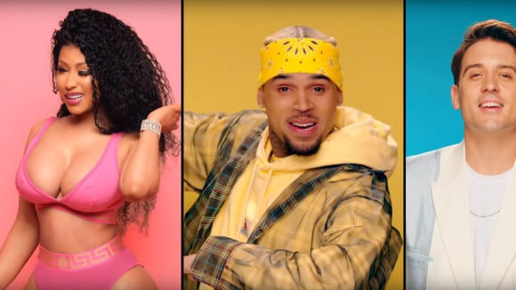 Clip "Wobble Up" : Chris Brown, Nicki Minaj et G-Eazy s'éclatent en pleine fiesta