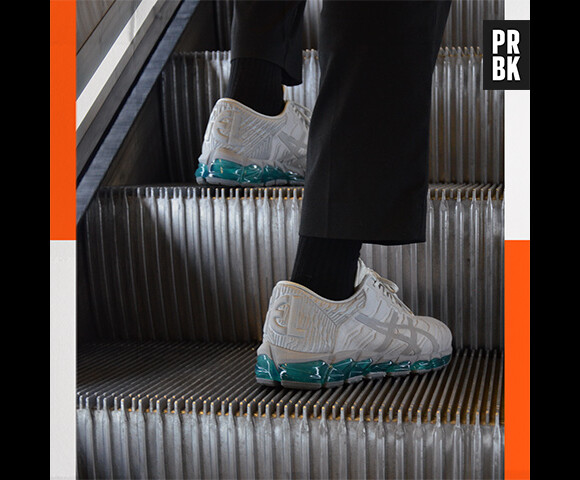 Courir x Asics : la paire de sneakers ASICS GEL-Quantum 360 5 inspirée du métro parisien.