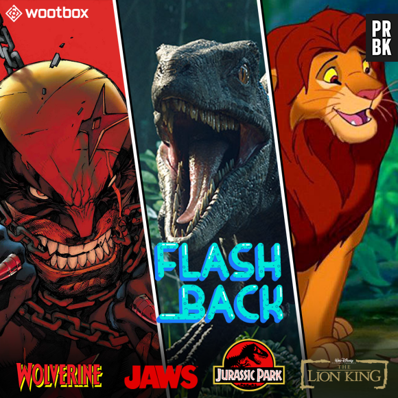 Le Roi Lion, Jurassic Park, Wolverine... craquez pour la Wootbox Flashback