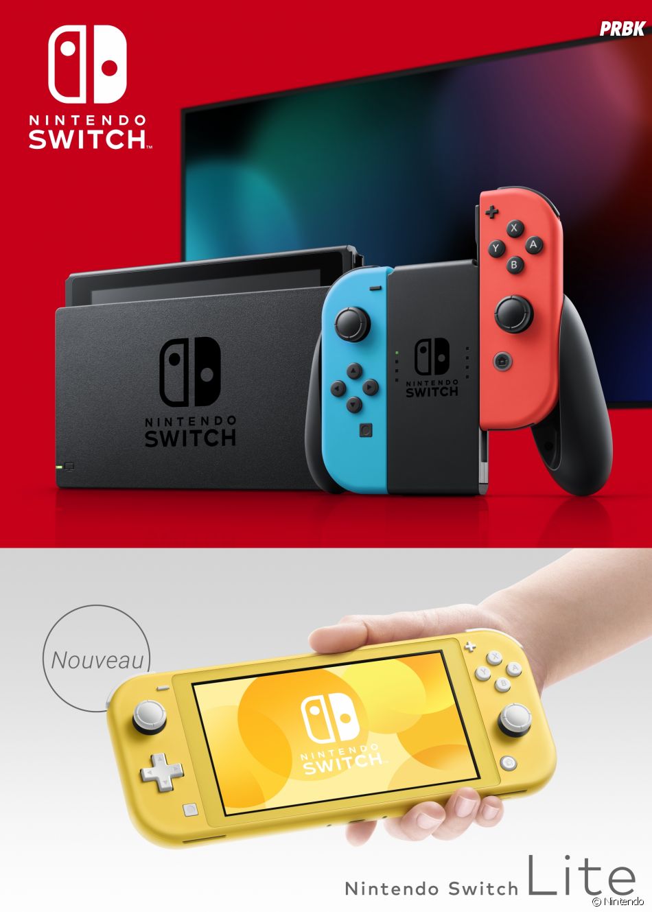 Nintendo Switch Lite : la console uniquement portable et moins chère