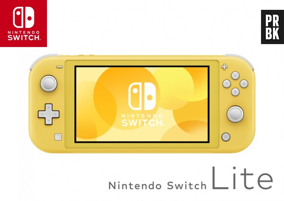 La Nintendo Switch Lite jaune disponible le 20 septembre 2019