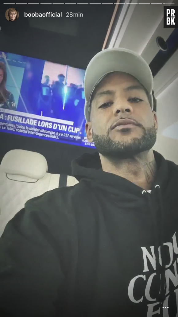 Booba s'exprime après la fusillade qui a eu lieu sur le tournage de son clip : "Qui a fait ça ?"