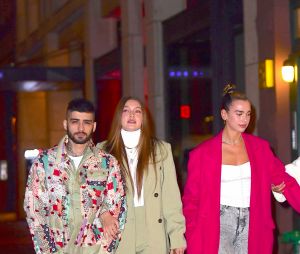 Zayn Malik et Gigi Hadid dans les rues de New York avec Bella Hadid et Dua Lipa