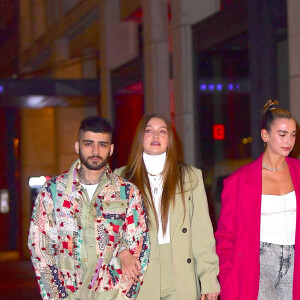 Zayn Malik et Gigi Hadid dans les rues de New York avec Bella Hadid et Dua Lipa