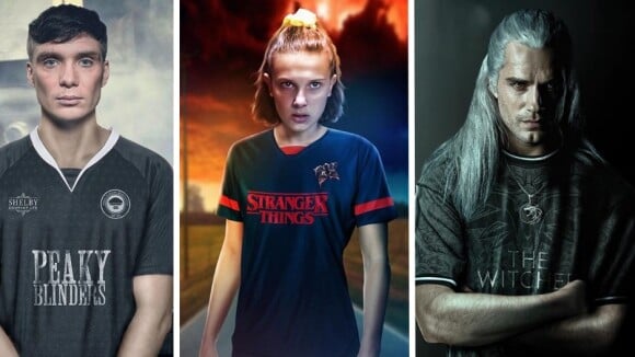 Stranger Things, The Witcher, Peaky Blinders... des maillots de foot inspirés des séries cultes