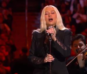 Christina Aguilera : son Ave Maria pour rendre hommage à Kobe Bryant au Staples Center de Los Angeles le 24 février 2020