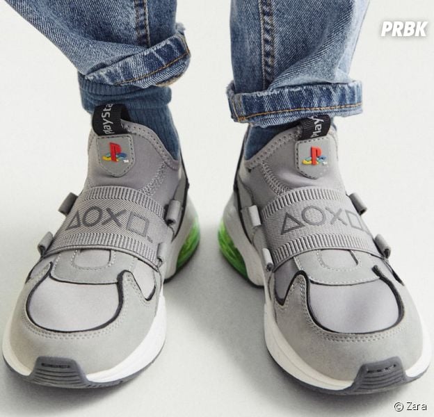 Zara x PlayStation 1 (PS1) : les sneakers inspirées de la console de Sony