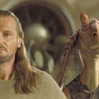 Star Wars : Liam Neeson soutient l'acteur de Jar Jar Binks après les insultes et menaces des fans