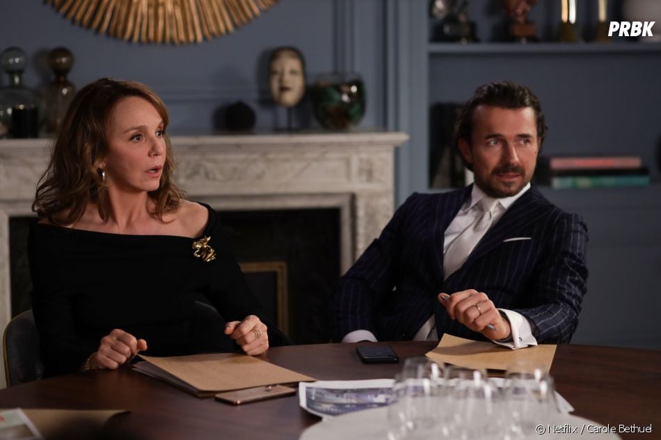 Films Et Séries Tv Avec Philippine Leroy-beaulieu Emily in Paris : William Abadie (Antoine) et Philippine Leroy-Beaulieu