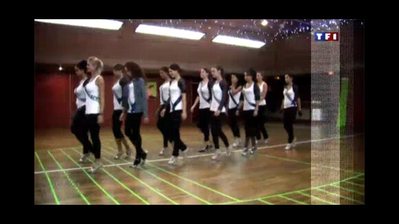 Miss France 2011 ... les filles sont en pleine répet' ... la preuve en vidéo