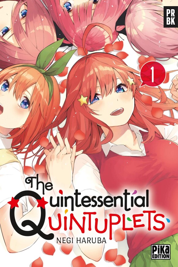 Le manga le plus romantique : The quintessential quintuplets (Pika Edition)