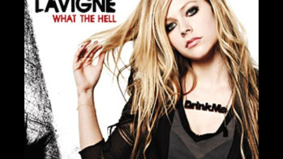 Avril Lavigne ... What The Hell ... La pochette de son nouveau single