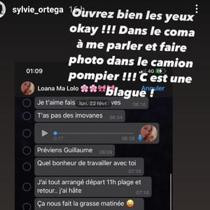 Loana aurait menti : "Elle n'a jamais été dans le coma" balance Sylvie Ortega avec une photo à l'appui, prise dans un camion de pompiers
