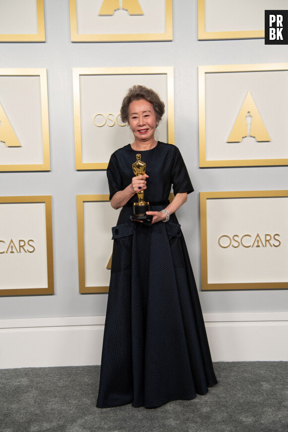 Oscars 2021 : Nomadland, Soul et The Father gagnants, le palmarès complet. Ici, Yuh-Jung Youn