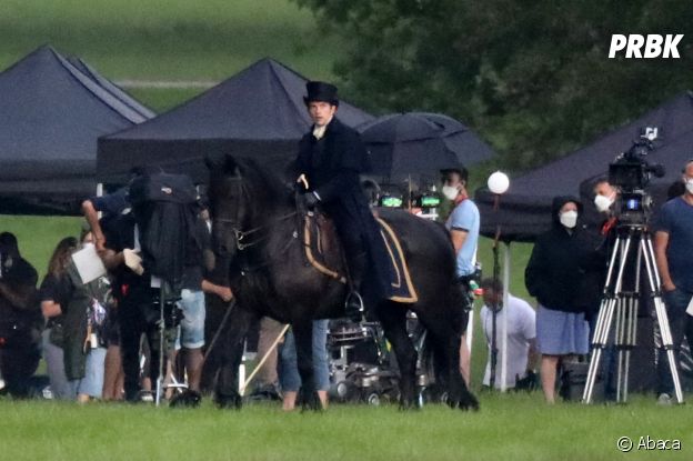La Chronique des Bridgerton saison 2 : Anthony (Jonathan Bailey) sur le tournage sur le tournage le 3 juin 2021