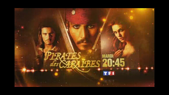 Pirates des Caraibes : la malédiction du Black Pearl sur TF1 ce soir ... bande annonce