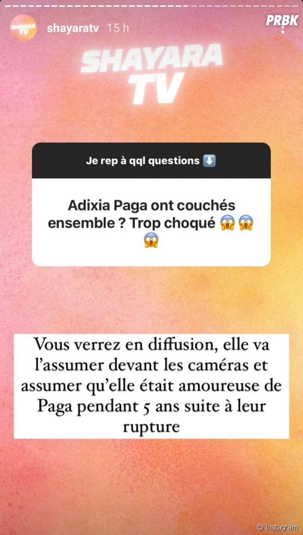 Adixia (Objectif Reste du Monde) aurait couché avec son ex Paga avant Les Marseillais VS Le Reste du Monde 6, ils auraient voulu se remettre en couple
