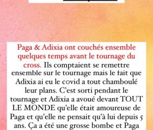 Adixia (Objectif Reste du Monde) aurait couché avec son ex Paga avant Les Marseillais VS Le Reste du Monde 6, ils auraient voulu se remettre en couple