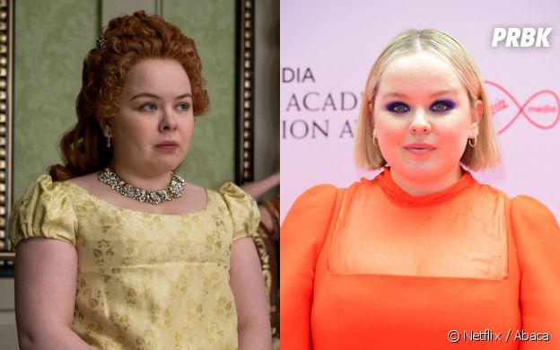 Nicola Coughlan dans La Chronique des Bridgerton vs dans la vie