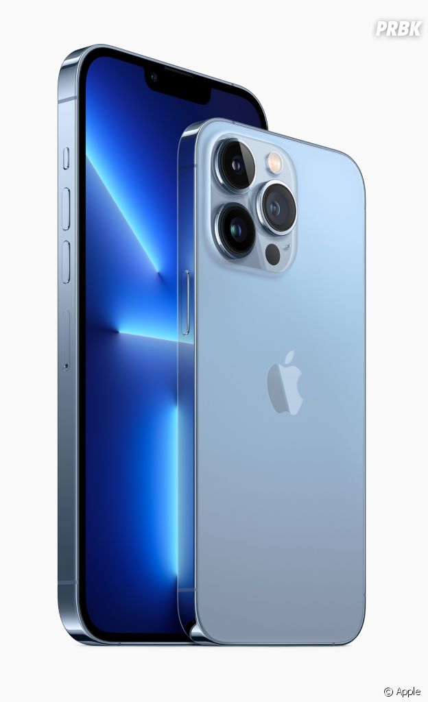 L'iPhone 13 Pro en bleu alpin