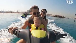 Martika et Umberto (Mamans & Célèbres) choquent après une séance de jet-ski avec leur fille de 2 ans