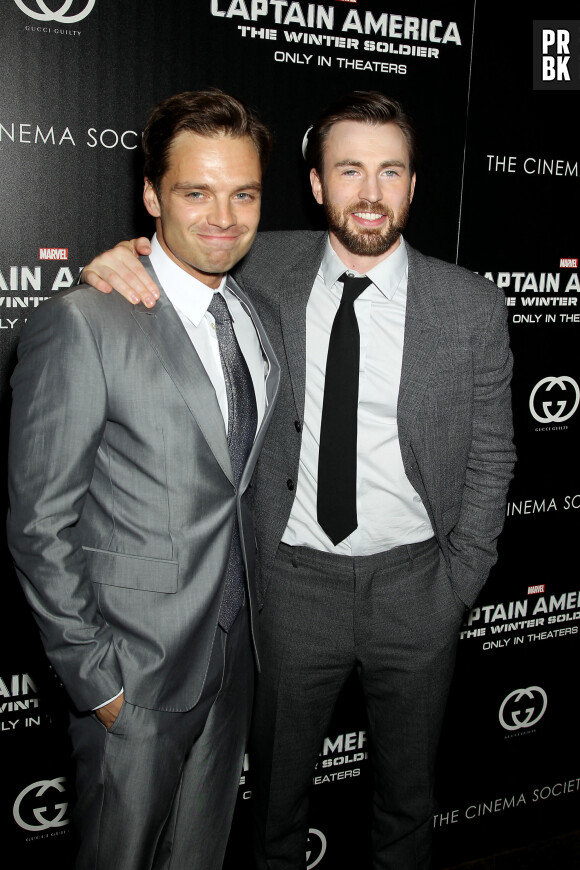 Sebastian Stan et Chris Evans