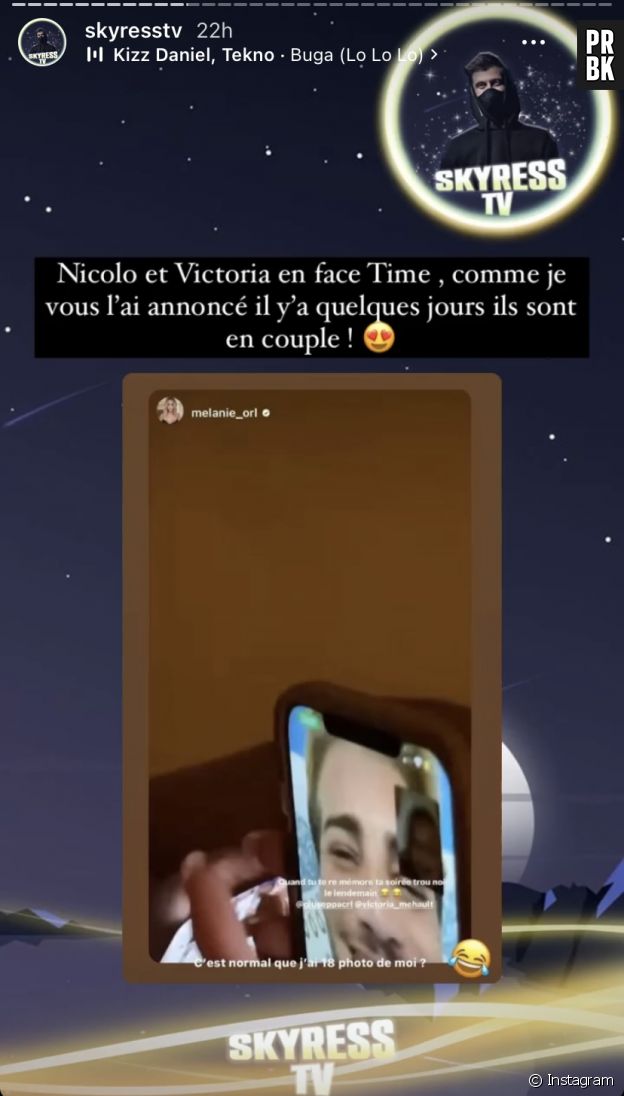 Selon Skyress TV, pas de doute, Nicolo est en couple avec Victoria Méhault.