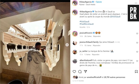 Les influenceurs font de la pub pour l'Arabie Saoudite sur Instagram