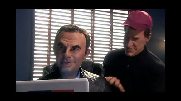 Quand Nikos apprend à Benjamin Castaldi comment ''Twitter'' ... ça donne ça