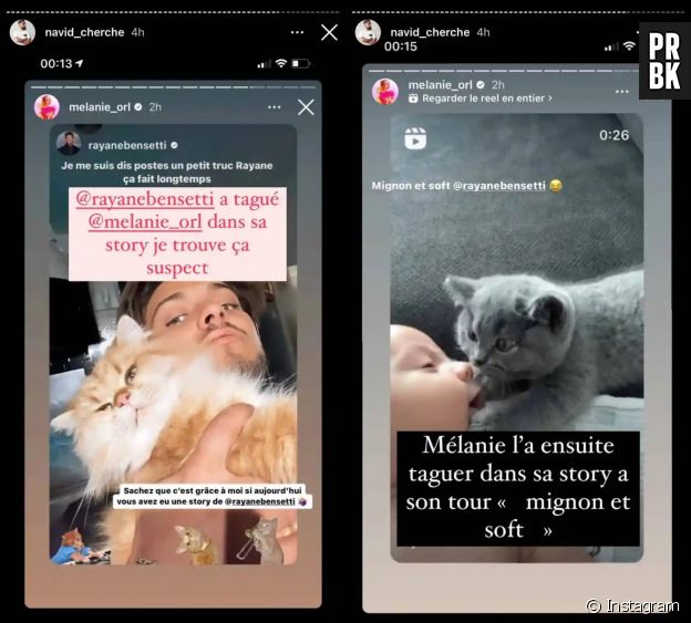 Mélanie Orl en couple avec Rayane Bensetti ?