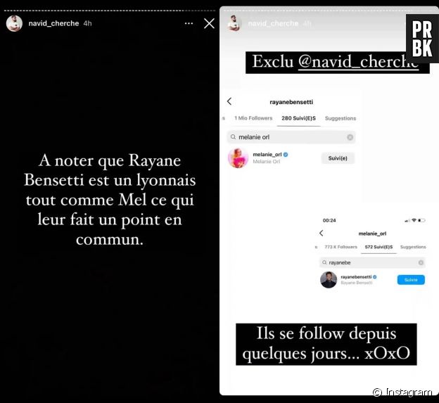 Mélanie Orl en couple avec Rayane Bensetti ?