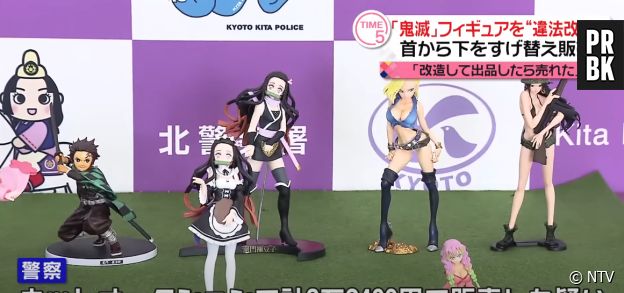 Demon Slayer : un fan pervers arrêté après avoir fabriqué des figurines sexualisée de Nezuko