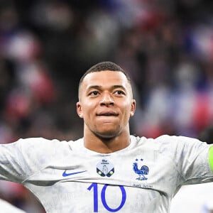 Kylian Mbappé - Match de qualification à l''EURO 2024 de Football opposant la France aux Pays-Bas au Stade de France à Saint-Denis, France, le 24 mars 2023. La France a gagné 4-0. © Matthieu Mirville/Zuma Press/Bestimage  UEFA Euro 2024 qualification football match between France and Netherlands at the Stade de France in Saint-Denis, north of Paris, France, on March 24, 2023. France won 4-0. 