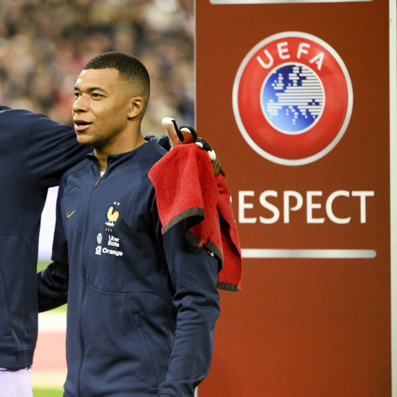 Kylian Mbappé (FRA) - Match de qualification à l''EURO 2024 de Football opposant la France aux Pays-Bas au Stade de France à Saint-Denis, France, le 24 mars 2023. La France a gagné 4-0. © Jean-Baptiste Autissier/Panoramic/Bestimage  UEFA Euro 2024 qualification football match between France and Netherlands at the Stade de France in Saint-Denis, north of Paris, France, on March 24, 2023. France won 4-0. 