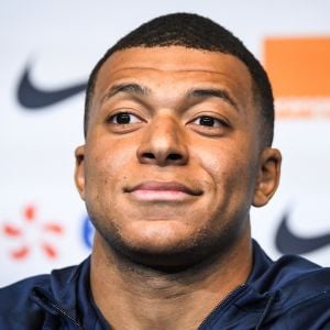 Conférence de presse de l'équipe de France avant le match de qualification l'UEFA Euro 2024 au Stade de France à Saint-Denis près de Paris, France, le 23 mars 2023.  March 23, 2023, Saint-Denis, France, France: Kylian MBAPPE of France during the press conference of the French team ahead the UEFA Euro 2024 European Qualifiers match in Stade de France on March 23, 2023 in Saint-Denis near Paris, France. (Credit Image: © Matthieu Mirville/ZUMA Press Wire) 