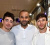 Charles Leclerc, Tony Parker et Pierre Gasly - People au Club House NBA pour un match exhibition entre Tony Parker, Joakim Noah, Charles Leclerc, Pierre Gasly et Darko Peric à Paris le 20 janvier 2023. © Veeren/Bestimage  People at the NBA Club House for an exhibition match between Tony Parker, Joakim Noah, Charles Leclerc, Pierre Gasly and Darko Peric in Paris on January 20, 2023 