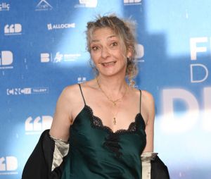 Corinne Masiero (présidente du jury) au photocall du jury de la première édition du film de demain (FFD) au Ciné Lumière de Vierzon le 2 juin 2022. © Coadic Guirec / Bestimage 