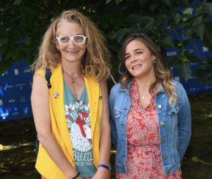 Corinne Masiero et Blanche Gardin - Photocall Film "Effacer l'Historique" - Festival du film Francophone d'Angoulême 2020 le 28 Août 2020. © Guirec Coadic / Bestimage 