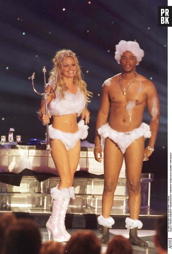 "PAMELA ANDERSON" "DAMON WAYANS" CEREMONIE "WORLD MUSIC AWARDS" 1999 MONACO


