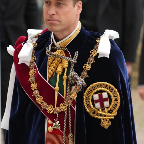Les invités à la cérémonie de couronnement du roi d'Angleterre à l'abbaye de Westminster de Londres Le prince William, prince de Galles - Les invités arrivent à la cérémonie de couronnement du roi d'Angleterre à l'abbaye de Westminster de Londres, Royaume Uni, le 6 mai 2023.