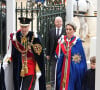 Les invités à la cérémonie de couronnement du roi d'Angleterre à l'abbaye de Westminster de Londres Le prince William, prince de Galles, et Catherine (Kate) Middleton, princesse de Galles, et Le prince Louis de Galles, - Les invités arrivent à la cérémonie de couronnement du roi d'Angleterre à l'abbaye de Westminster de Londres, Royaume Uni, le 6 mai 2023.