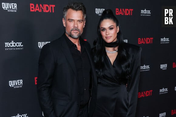 Josh Duhamel et sa femme Audra Mari - Première du film "Bandit" à Los Angeles, le 22 septembre 2022.