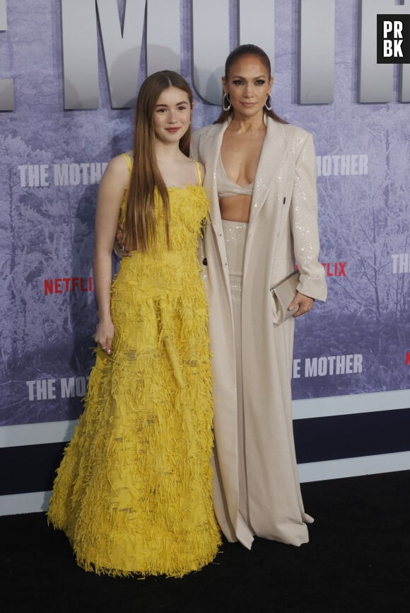 Lucy Paez, Jennifer Lopez - Photocall de la première du film "The Mother" à Los Angeles le 10 mai 2023. © Fs/AdMedia via ZUMA Press Wire / Bestimage